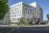 „Stadttor“ - Moderne Büroflächen, energieeffiziente Passivhausweise und Bahnhofsnähe! - Außenansicht