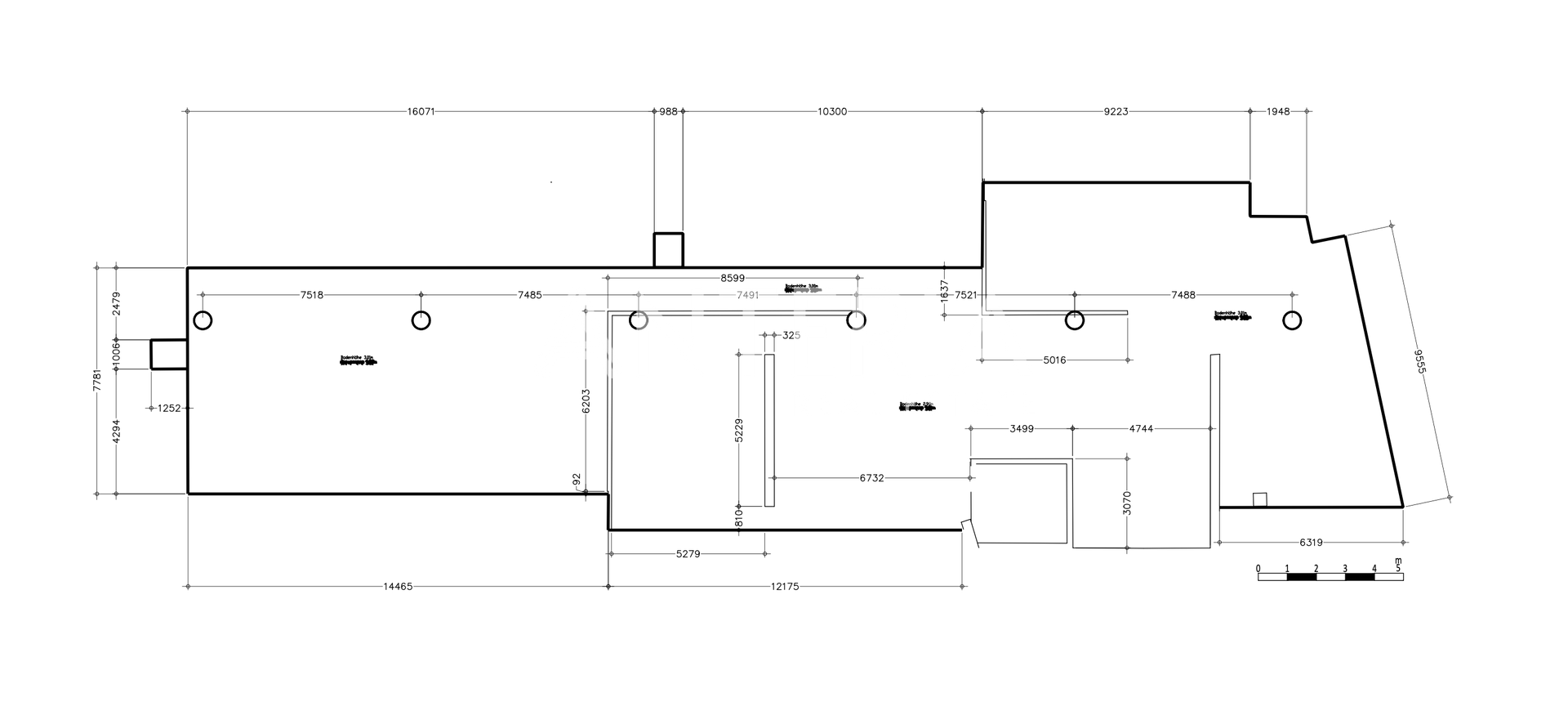 Grundriss EG Einheit 1 Galerieebene