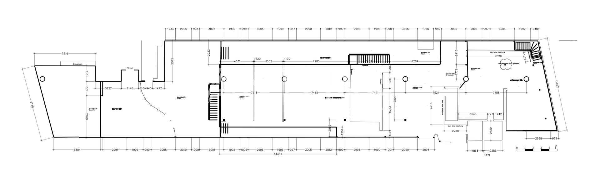 Grundriss EG Einheit 1 untere Ebene