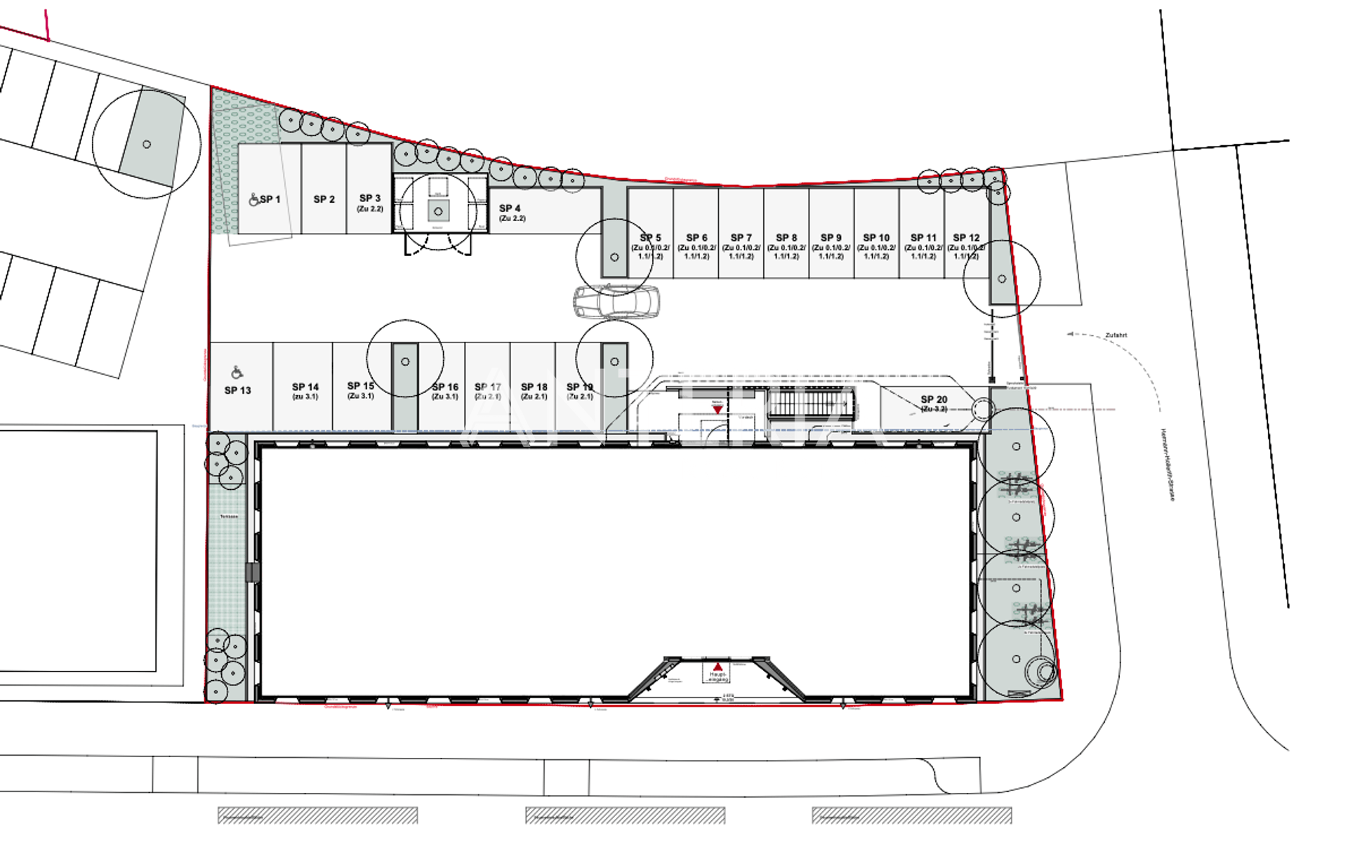 Stellplätze EG