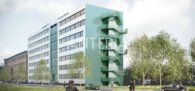 Projektentwicklung Turbinenwerkareal: Erstbezug nach Revitalisierung - Moderne Büroflächen im Haus "Laval" - Haus-Laval_Aussentreppe-scaled