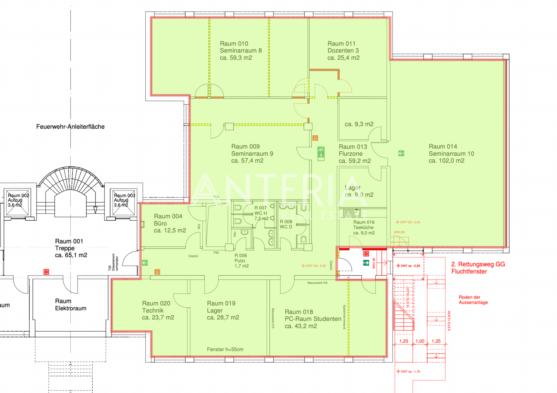 Grundriss Gartengeschoss